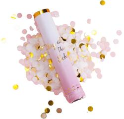 Flippy Tun Confetti Petrecere, Flippy, Lungime 30 cm, Alb/Auriu (131229)