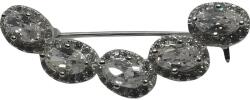 Flippy Brosa din Argint 925 Semicerc cu Zirconii (09377)