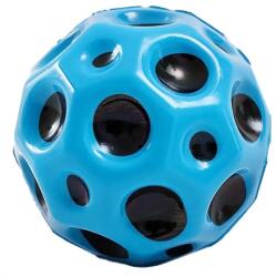 Flippy Minge Saltareata Hiperelastica, Flippy, Space Moon Ball foarte Elastica, Antistress pentru Copii, Diametru 66 mm, Albastru (161679)
