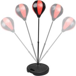 Flippy Jucarie Interactiva, Flippy, Model Sfera de Box cu Suport, Manusi Incluse, Inaltime Reglabila, +3 Ani, 120 x 20 x 23.5 cm, Rosu/ Negru (132935)