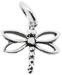 Flippy Pandantiv din Argint 925 Jolie Silver, Model Libelula, Fara Inchidere, Fara Pietre, 15 x 14 mm, 0.6 g (06056)