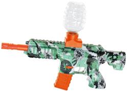 Flippy Mitraliera de jucarie electrica Flippy cu bile de hidrogen de gel, gun bluster, tragere in rafala, varsta peste 6 ani, ochelari de protectie, 5000 de bile incluse, cablu de incarcare, 27x37 cm, M416, 