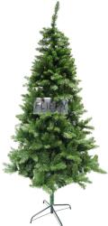 Flippy Brad artificial de Craciun, clasic, pentru interior/exterior, inaltime 210 cm, diametru 125 cm, 957 ramuri, Flippy, verde, suport metalic inclus (106806)