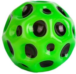 Flippy Minge Saltareata Hiperelastica, Flippy, Space Moon Ball foarte Elastica, Antistress pentru Copii, Diametru 66 mm, Verde (161675)