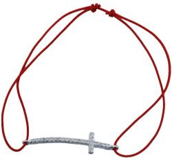 Flippy Bratara cu nod dublu din Argint 925 Cruce cu pietre, 0.8 g (05773)