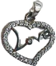 Flippy Pandantiv, Jolie Silver, Argint 925, Model Inima Love, 1.2 g, 1.5 x 1.5 cm (116712)