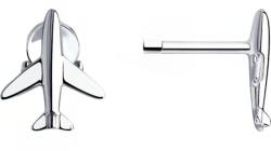 Jolie Silver Cercei Damă din Argint 925, Jolie Silver, Model Avion, Design Modern și Delicat, Greutate 1.2 g, Argintiu (115451)