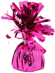 Flippy Greutate pentru Baloane cu Heliu, Flippy, din Folie cu Franjuri, 170g, 13 x 5 x 3 cm, Roz (127333)