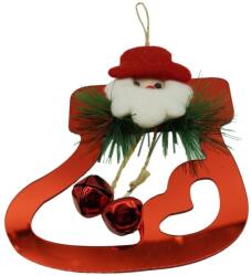Flippy Ornament brad, Flippy, Gheata cu clopotei, Rosu, Lucios, 15*20CM, Acril, Interior/ Exterior (104929)