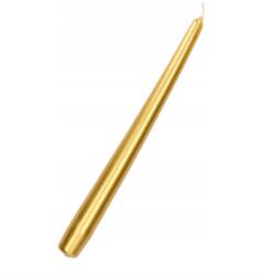 Flippy Lumanare Decorativa, Flippy, pentru Masa, 25 cm, din Parafina, fara Fum, Ardere 7.5h, Auriu (134519)