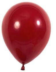 Flippy Set 12 Baloane, Flippy, din Latex Standard, 30 cm, Rosu Inchis (162003)