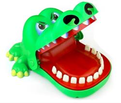 Flippy Jucarie interactiva Crocodil Dentist, Flippy, Joc de Grup/Familie, 13 Dinti, Extra Big 21 x 14.5 x 11 cm, Verde (164144)