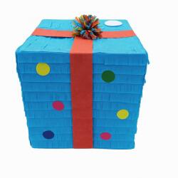 Flippy Pinata Cutie Cadou pentru Petrecere, Flippy, din Hartie si Carton, Pinata pentru Petreceri, 25 x 23 x 23 cm, Albastru deschis (161641)
