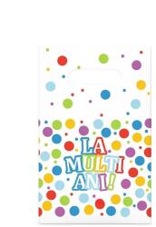 Flippy Set 10 Pungi de Cadou, Flippy, Colectia LA MULTI ANI, 16.5 x 25 cm, din Plastic, Multicolor (136337)