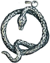 Flippy Pandantiv din Argint 925 Jolie Silver, Model Sarpe Incolacit, 40 x 26 mm, 4.7 g (116724)