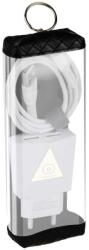 Flippy Incarcator Retea 2.1A 2USB + Cablu Micro-USB T06 Flippy Blister, Alb (03578)
