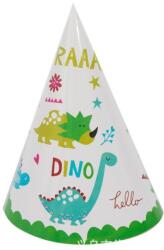 Flippy Set 6 Coifuri, Flippy, Colectia Dino Park, 20 x 14 cm, din Carton, Multicolor (132668)