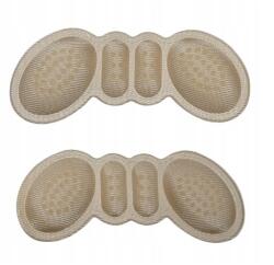 Flippy Set 2 Branturi cu Pernute pentru Calcai, Flippy, Suport Interior pentru Incaltaminte, Marime Universala, Aderent pe Piele, Crem (126385)