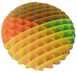 Flippy Jucarie Worm Fidget de Decompresie, Flippy, Anti Stres, Dimensiune Compacta 10 cm, Dimensiune Extinsa 24.5 cm, Multicolor (126274)