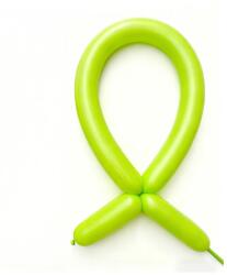 Flippy Baloane de Modelaj, Flippy, Set 50 bucati, Model Standard, din Latex, 30 x 1.5 cm, 1.8 g per unitate, pana la 150 cm, Verde deschis (162096)