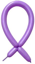 Flippy Baloane de Modelaj, Flippy, Set 50 bucati, Model Standard, din Latex, 30 x 1.5 cm, 1.8 g per unitate, pana la 150 cm, Mov (162098)