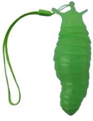 Flippy Jucarie Senzoriala Antistres, Flippy, Fidget Toys, Omida Curcubeu, 11 cm, +3 Ani, Verde (130078)