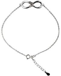 Jolie Silver Brățară Damă din Argint 925, Jolie Silver, Model Infinit cu Fluture, Design Elegant și Delicat, Simbol al Libertății și Conexiunilor Durabile, Argintiu (102968)