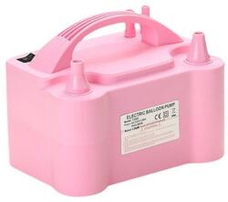 Flippy Pompa Electrica Pentru Umflat Baloane, 600 W, Doua Capete de Umflat, din Plastic, 19.5 x 14 x 13 cm, Roz (132464)