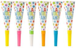 Flippy Set 6 Suflatori, Flippy, Colectia LA MULTI ANI, 20 cm, din Carton, Multicolor (136315)