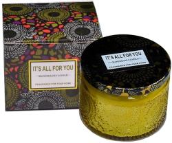 Flippy Lumanare Parfumata, Flippy, Model Borcan, Galben, Aroma de Lavanda (134514)