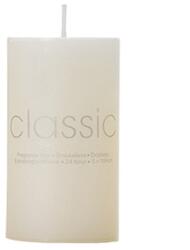 Flippy Lumanare Decorativa, Flippy, din Parafina, Cilindrica, Fara Fum si Fara Parfum, 5 x 10 cm, 190 g, Ardere 24h, Ivory Alb (134138)