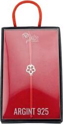 Flippy Bratara Argint 925 pentru Dama, Jolie, Model Floricica, Martisor Bratara de 1 Martie, Pandativ Argintiu cu Snur Rosu (165573)