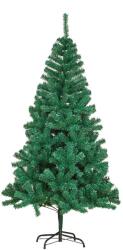 Flippy Brad de Craciun artificial cu suport inclus Flippy, 210 cm, 800 ramuri/varfuri, material plastic, suport clasic, fara iluminare, utilizat pentru interior/exterior, verde (125178)
