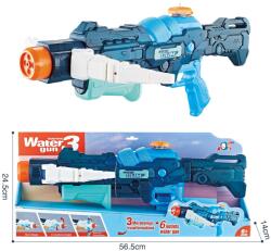 Flippy Pistol cu Apa, Flippy, +6 Ani, Rezervor 700 ml, 4 Moduri de Stropire, din Plastic, 56 x 37 x 23 cm, Albastru (135244)