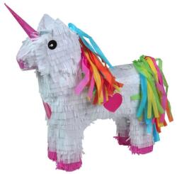 Flippy Pinata Unicorn pentru Petrecere, Flippy, Pinata din Hartie si Carton, Pinata pentru Copii, 50 x 35 x 10 cm, Alb (161636)