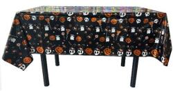 Flippy Fata de Masa, Flippy, din Folie, Imprimeu Halloween - Boo, 137 x 274 cm, Negru (130102) Fata de masa