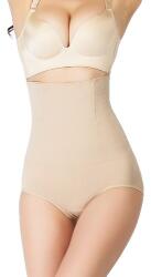 Flippy Lenjerie Modelatoare Postpartum, Flippy, cu Talie Inalta, Control al Burții, Compresie Mare, Insertii din Silicon pentru Sustinere, Nude, M/L (126337)