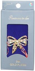 Jolie Martisor Brosa Placata cu Aur 24K, Jolie, Ambalaj Carton cu Design, Material Metal, Model Fundita, Dimensiune Brosa 2 - 3 cm, Multicolor (134814)