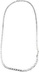 Jolie Silver Lantisor Unisex din Argint 925, Jolie Silver, Model Lantisor din Zale cu Lacat, 11.4 g, 55 cm, Argintiu (126056)