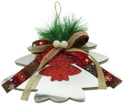 Flippy Ornament brad, Flippy, Brad, Argintiu, Lucios, 14*17CM, Acril, Interior/ Exterior (104886)