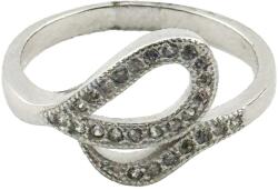 Flippy Inel pentru Dama, Jolie, Argint 925, Model Sarpe cu Pietre, 2.3g, 1 cm x 1.5 cm, Marimea 54, Argintiu (131807)