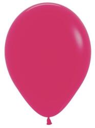 Flippy Set 12 Baloane, Flippy, din Latex Standard, 13 cm, Roz Zmeura (162030)