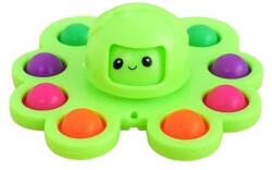 Flippy Jucarie Pop It, Flippy, Fidget Toy, Antistres, Senzoriala, Crab, Verde (127709)