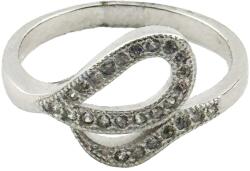 Flippy Inel pentru Dama, Jolie, Argint 925, Model Sarpe cu Pietre, 2.2g, 1 cm x 1.5 cm, Marimea 51, Argintiu (116791)