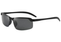 Flippy Ochelari de Soare, Flippy, Polarizati, pentru Condus, Ciclism, 400 UV, cu Lentila Neagra pentru Protectie, Rama Neagra, Pc, 14 x 3.7 cm, 15.2 g (126159)