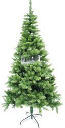 Flippy Brad artificial de Craciun, clasic, pentru interior/exterior, inaltime 210 cm, diametru 106 cm, 663 ramuri, Flippy, verde, suport metalic inclus (106784)