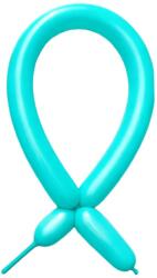 Flippy Baloane de Modelaj, Flippy, Set 50 bucati, Model Standard, din Latex, 30 x 1.5 cm, 1.8 g per unitate, pana la 150 cm, Albastru Tiffany (162099)