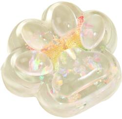 Flippy Jucarie Antistres Squishy, Flippy, Labuta de Pisica Pufoasa, cu Revenire Lenta, 7 x 6.5 cm, Model Fluturi, Multicolor (161464)