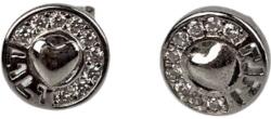Flippy Cercei din Argint 925 Jolie Silver, Model Inima in Cerc, 8 x 8 mm, 1.6 g (13333)