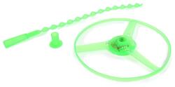 Flippy Jucarie Disc Zburator, Flippy, cu Lumini, Manual, din ABS, +14 Ani, Verde (161713)